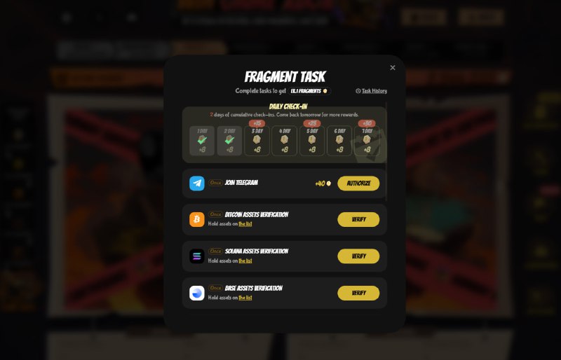 多号搞,0撸别充值，做任务合成高等级盒子，可以兑换成ETH,需要discord账户登录    