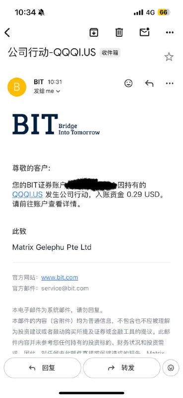 本月买入的SPYI和QQQI收到分红了本月买入的SPYI和QQQI收到分红了