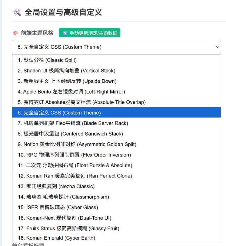 最新代码，主题库已分离主题已支持后续不断更新，进管理后台手动更新同步即可